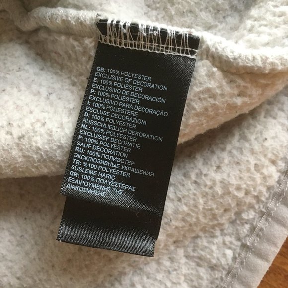 The North Face ivory sherpa fleece XL (18) - Picture 7 of 14